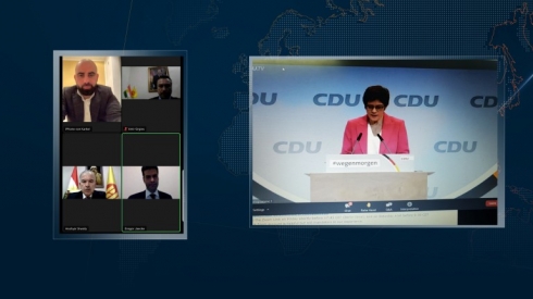 Şandeke PDKê beşdarî di kongreya CDU de dike