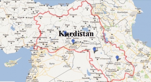 Google li ser daxwaza Tirkiyê nexşeya Kurdistanê rakir