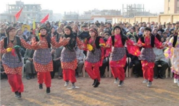 Xelkê Herêma Cizîre ya Rojavayê Kurdistanê rêvebrîya xweser pîroz kirin