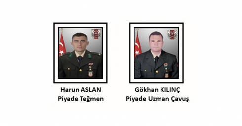 Li Heftanînê 2 leşker hatin kuştin