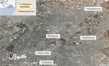 Syria conflict: Assad troops hit back in Aleppo