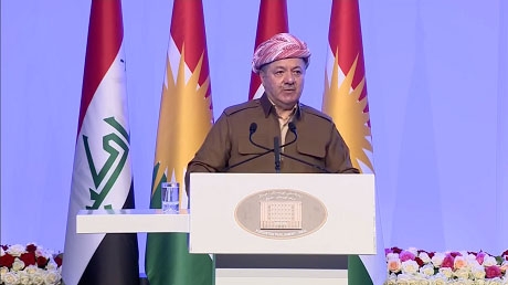 Masoud Barzani congratulates new president