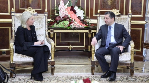 Mesrûr Barzanî li gel nunera nû ya Sekreterê NY bo karûbarên Îraqê civiya