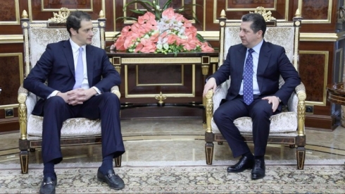 Mesrûr Barzanî li gel Cîgirê alîkarê wezîrê derve yê Amerîkayê civiya