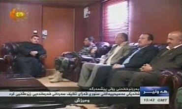 Qeşeyên Mesîhî Yên Devera Telkîfê Serdana Fermandariya Hêzên Zirêvanî Kirin