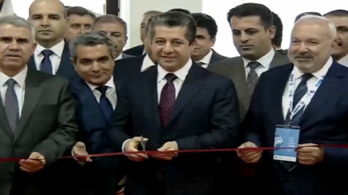 Mesrûr Barzanî 13mîn pêşangeha navdewletî ya Hewlêrê vekir