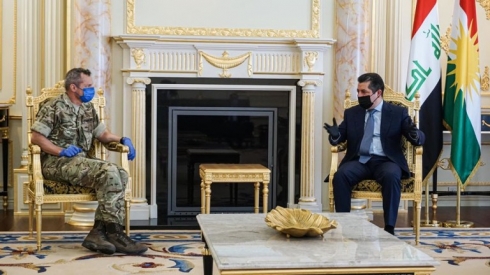 Serokwezîr li gel şandeke hevpeymaniya cîhanî civiya