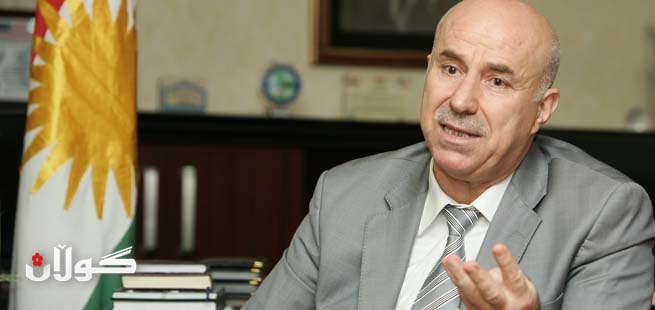 نەوزاد هادی پارێزگاری هەولێر بۆ (گوڵان):ئەمساڵ پرۆژەی ئاوی ئیفراز 4 و ئاوەڕۆی قورس ودروستكردنی 6000 تا 7000 خانوو بۆ كرێچیان جێبەجێ دەكرێت