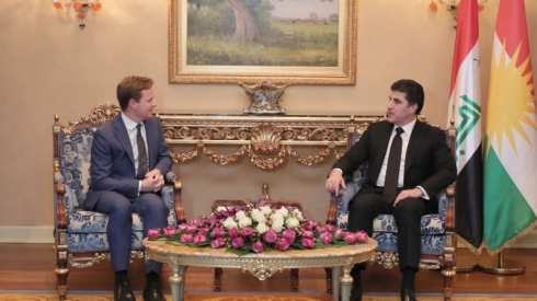 Serokê herêmê li gel balyozê Brîtanyayê civiya