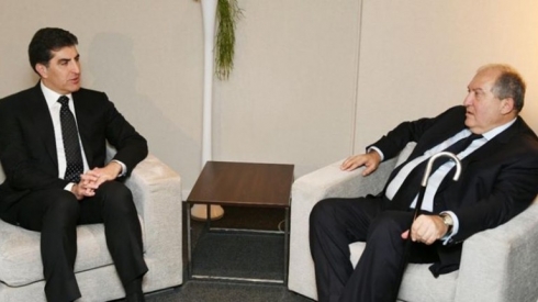 Serokê herêma Kurdistanê û Ermenistanê civiyan