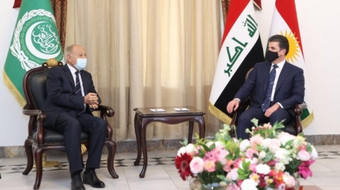 Serokê herêmê û Emîndarê Komkara Erebî civiyan