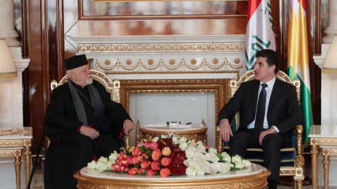 Serokê herêmê li gel şandeke Mesîhiyan civiya