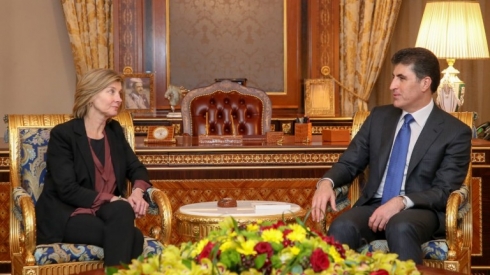 Serokwezîr li gel şandeke Amerîkî civiya