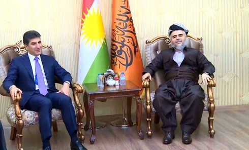 Nêçîrvan Barzanî û Eli Bapîr civîyan