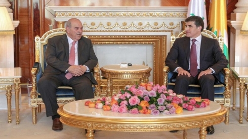 Serokê herêmê li gel Eyad Elawî civiya