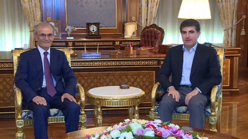 Nicmedîn Kerîm serdana Serokê Herêmê kir