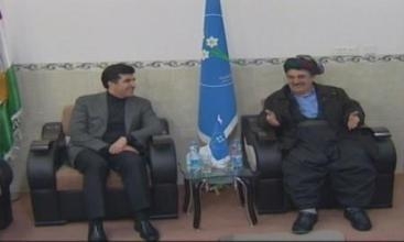 Nêçîrvan Barzanî Serdana Sekreterê Partiya Sosiyal Demokrat Ya Kurdistanê Kir