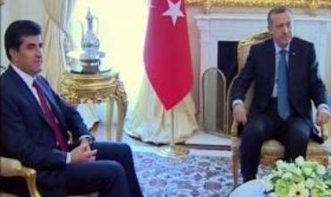 Nêçîrvan Barzanî û Erdogan li Enqereyê civiyan