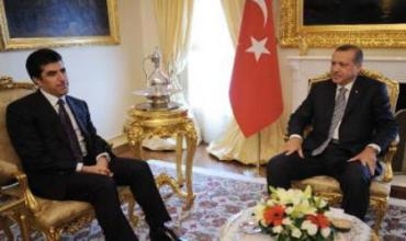 Erdoxan Pêşwaziya Nêçîrvan Barzanî Kir