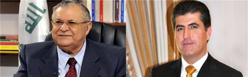 Nêçîrvan Barzanî vegera Celel Talebanî li gelê Kurdistanê pîroz dike