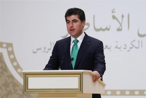 Nêçîrvan Barzanî: Kurdistan di hemû waran de têkeliyên xwe bi Rusiyayê re pêş dixe