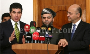 Naveroka Konfransa Rojnamevanîya Nêçîrvan Barzanî, Berhem Salih û Elî Bapîr