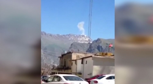 Tirkiyê cihên PKKê li Amêdîyê bombebaran kirin