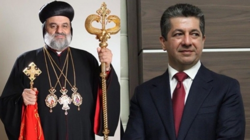 Ji Patrîkê Dêra Suryaniyên Ortodoks li Cîhanê peyam bo Mesrûr Barzanî