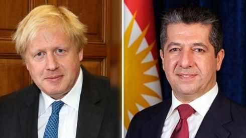 Mesrûr Barzanî hêviya başûbê bo Johnson dixwaze