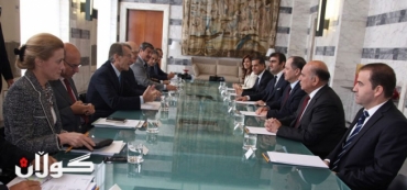 President Barzani Meets Italian Foreign Minister in Rome