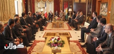 President Barzani Welcomes French Business Delegation