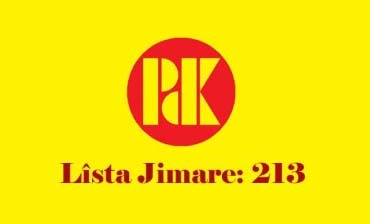 Bernama lîsta PDKê (213) ji bo helbijartinên Civata Nûnerên Îraqa Fedral