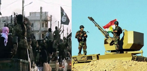 Pêşmerge lêborîna giştî ji bo çekdarên DAIŞ derxist