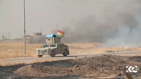 Pêşmerge gundên li rojhilatê Mûsilê pak dikin