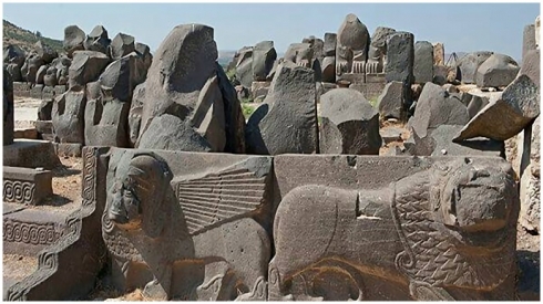 Şûnewarên Efrînê ji aliyê girûpên çekdar ve tên dizîn