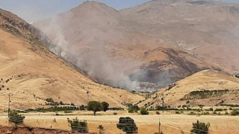 Îran û Tirkiye bi hevre Hac Omeran topbaran kirin