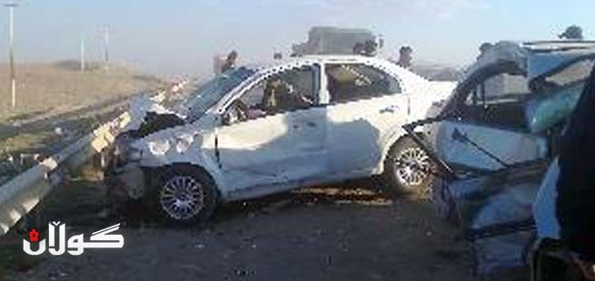 له رووداوێکی هاتوچۆدا نۆ کەس کوژران و بریندار بوون