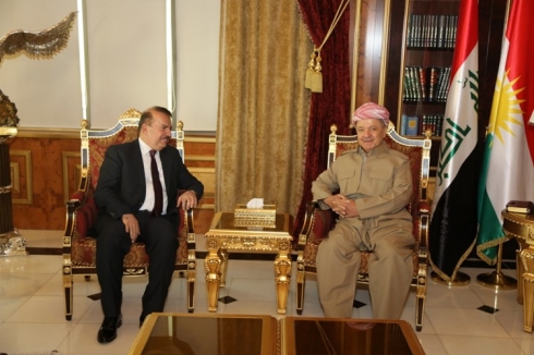 Serok Barzanî pêşwaziya Wezîrê Navxweya Iraqê kir