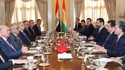 Şandên Hikûmeta Herêmê û Bexdayê civiyan