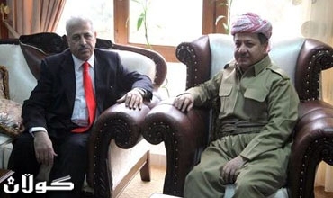 Serokê Herêma Kurdistanê pêşwaziya Parêzgerê Mûsilê kir