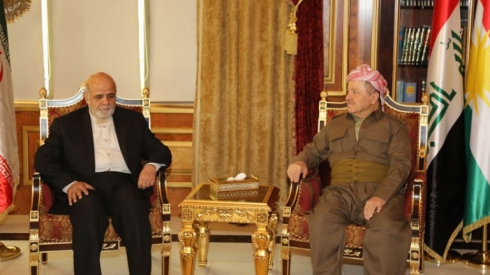 Serok Barzanî li gel Balyozê Îranê yê li Bexdayê civiya