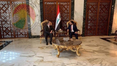 Serok Barzanî û Serokê parlementoya Îraqê civiyan