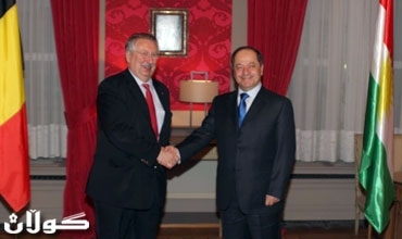 Serokê Herêma Kurdistanê ji aliyê Serokê Parlemena Belçîka ve hate pêşwazî kirin