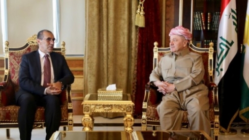 Konsulusê Franseyê xatira xwe ji Serok Barzanî xwest