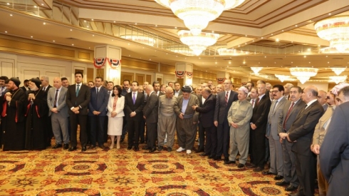 Serok Barzanî beşdariya ahenga serxwebûna Amerîkayê kir