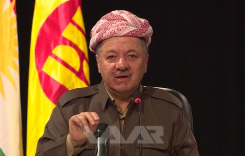 Barzanî: Gelê Kurdistanê zimanê zordarîyê qebûl nake