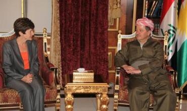 Serokê Herêma Kurdistanê pêşwaziya Balyozê Awustralya li Iraqê kir