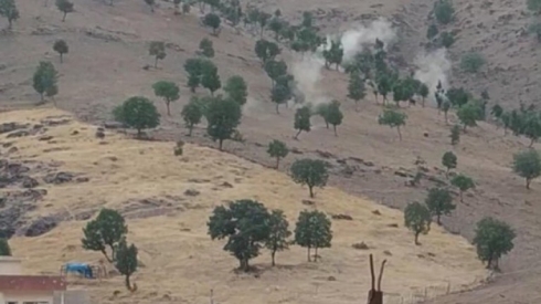 Artêşa Tirkiyeyê dest bi topbaran kirina Zozanên Sîdekanê kir