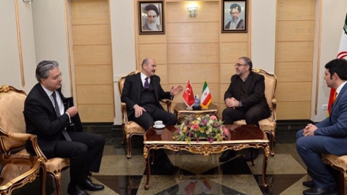 Wezîrên Navxweyî yên Tirkiye û Îranê liser “ewleyiyê” dicivin