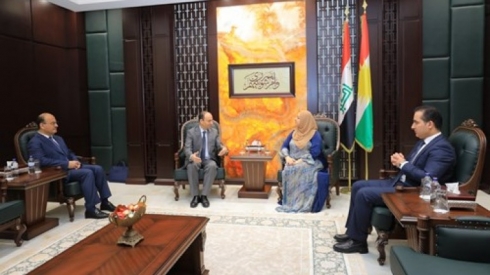 Osman Baydemîr serdana Parlementoya Kurdistanê kir